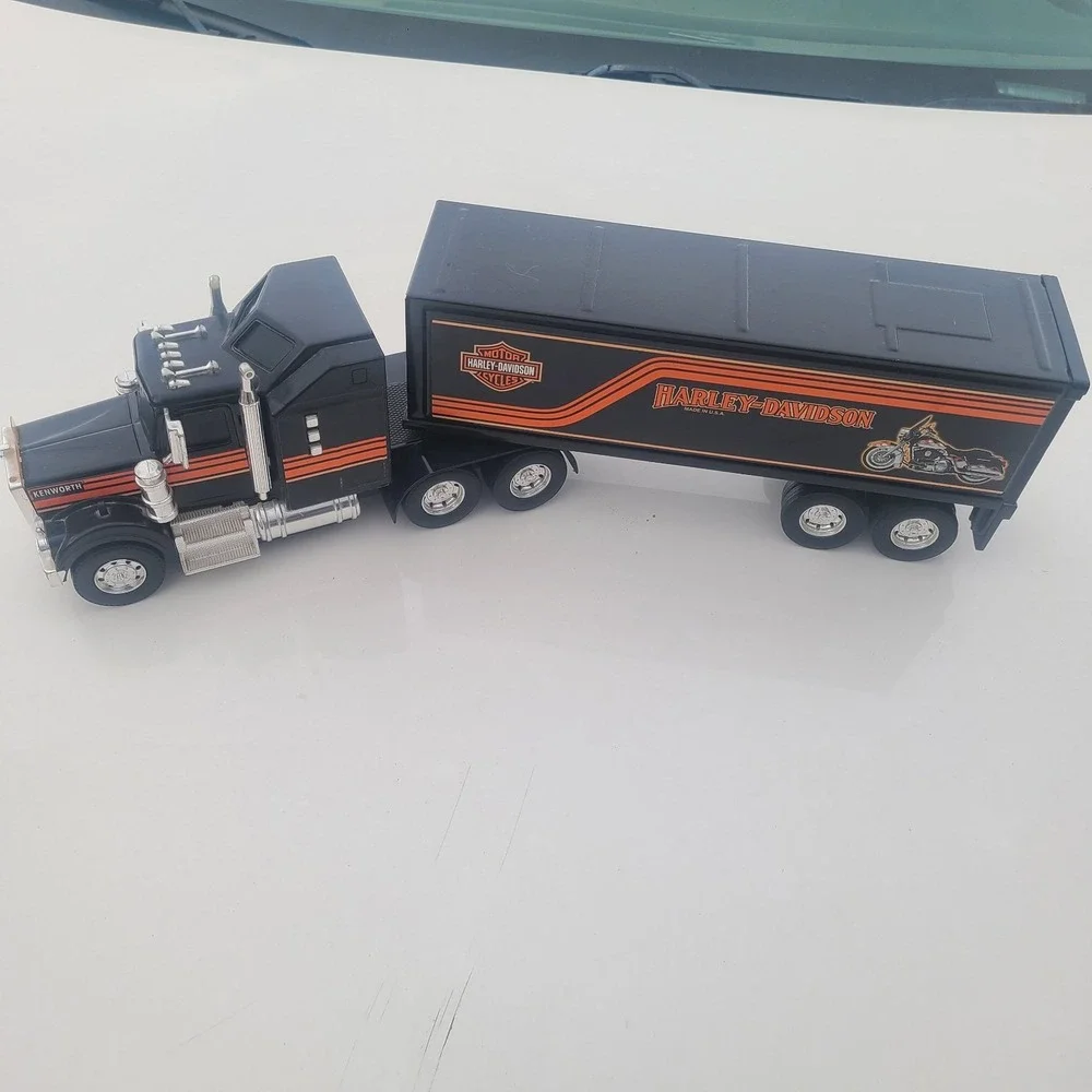 Buddy L Kenworth Sonic Hauler Harley-Davidson Semi Truck Toy Kids 21in 1999